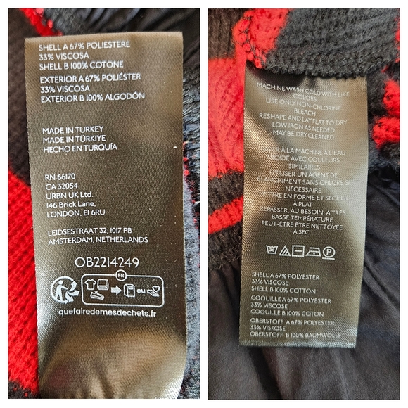 Anthropologie Maeve Bubble Hem Twofer Mini Dress Polo Collar Drop Waist Size S - Picture 13 of 14